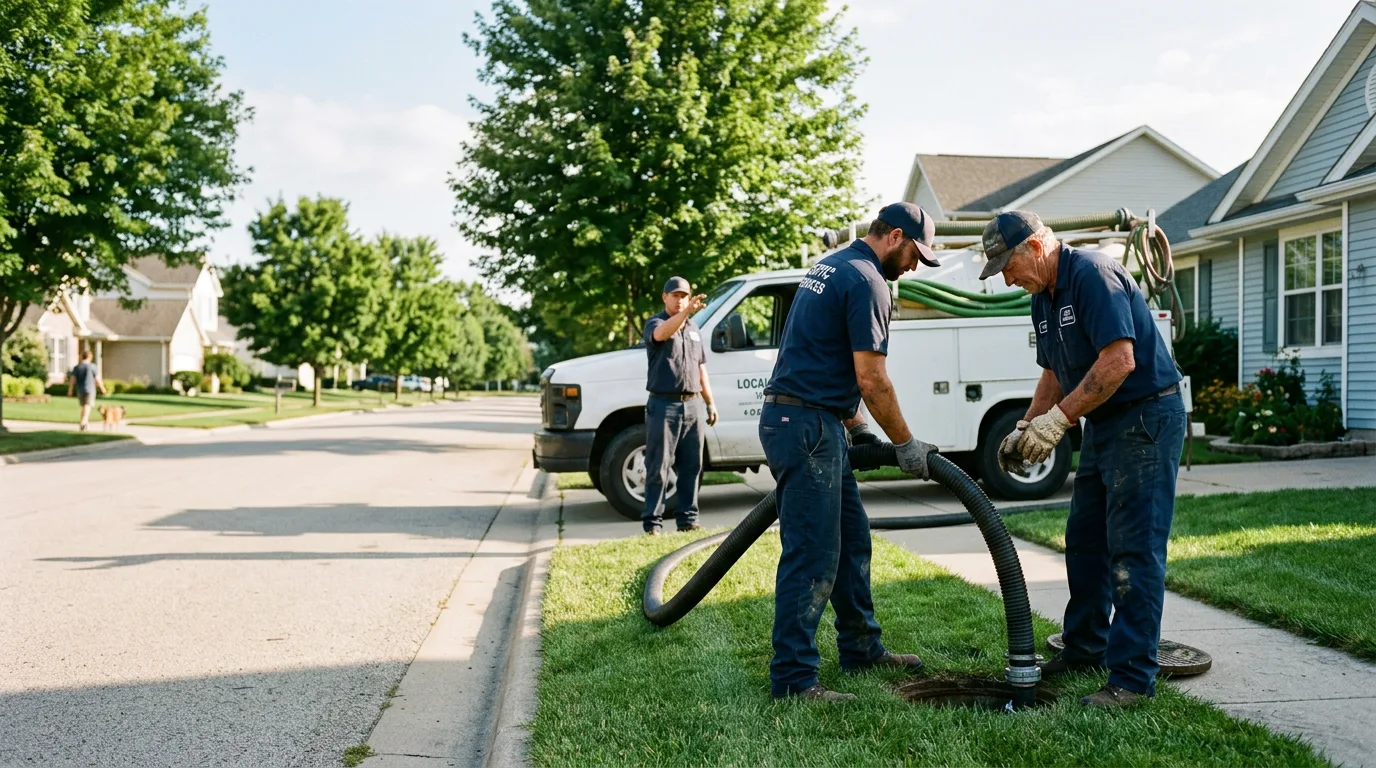 Septic Tank Cleaning in Beach City, OH
